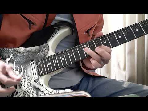 Whitesnake/Here I Go Again 2016 Vandenberg live guitar solo cover