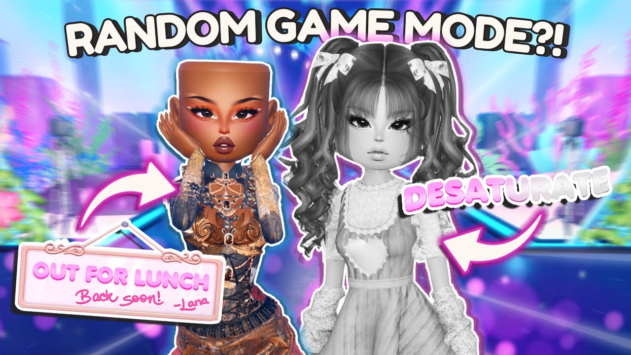 Every Round is a *RANDOM* STYLE SHOWDOWN GAME MODE in Dress to Impress! | Roblox