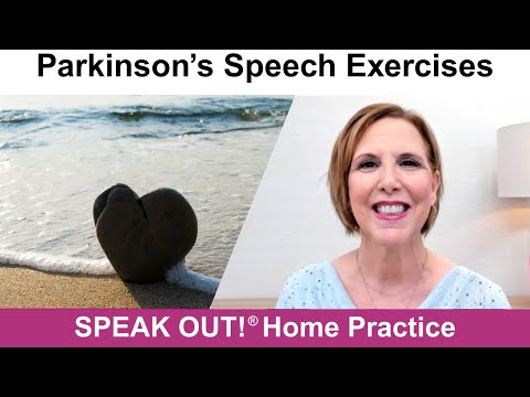 Parkinson’s Speech Exercises: FRIENDS