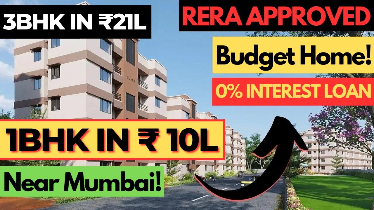 1BHK ROOM UNDER 10 LAKHS😲 | MUMBAI ME SASTA GHAR🔥| 1/2BHK FLAT NEAR MUMBAI | BUDGET HOME IN MUMBAI