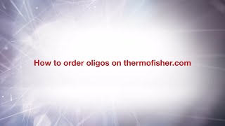 How to customize your Oligos order
