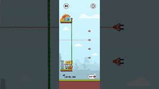 Rope Puzzle Stickman Rescue Level-128