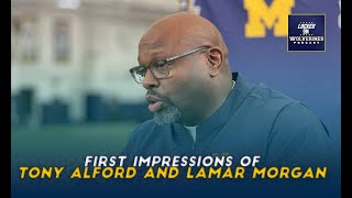 First impressions of Tony Alford and LaMar Morgan