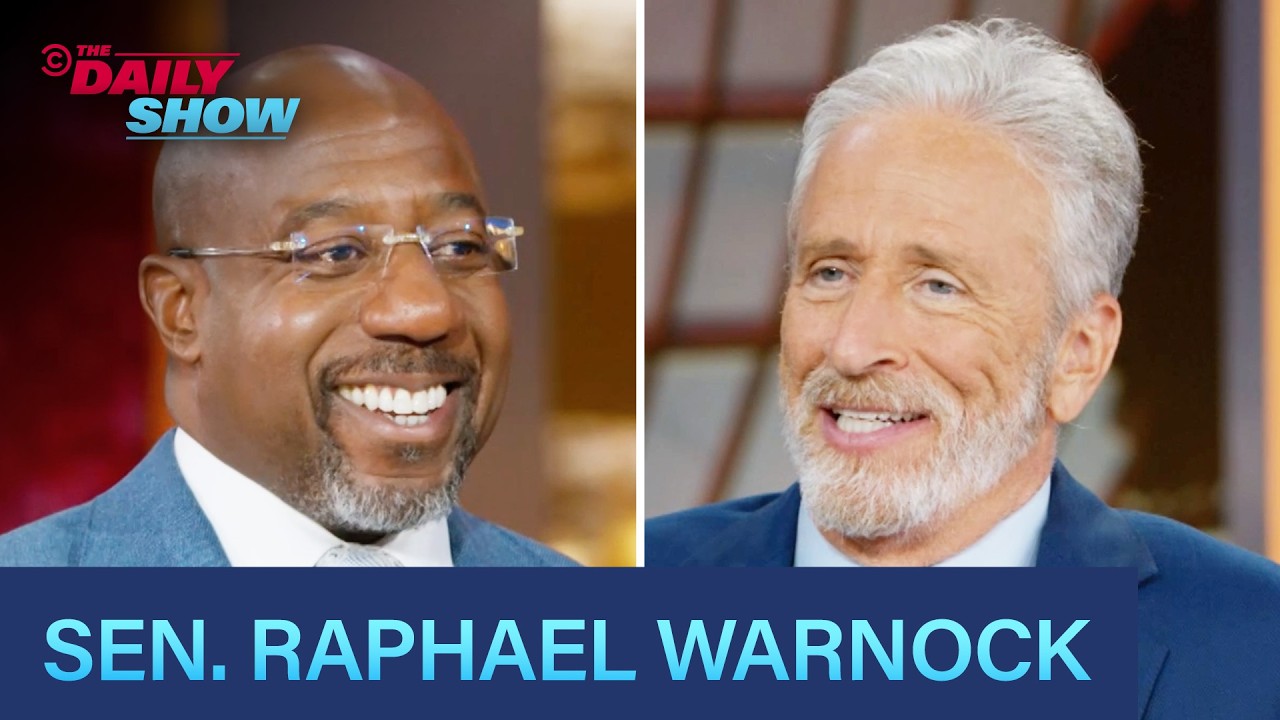 Senator Raphael Warnock - Faith, Politics, and "The Crooked Places Made Straight" | The Daily Show