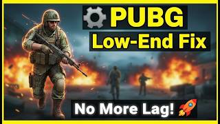 PUBG Battleground Low-End PC Performance Fix ⚙️🔥 | No More Lag! 🚀🎮| #mrgamer1077 #gaming #youtube