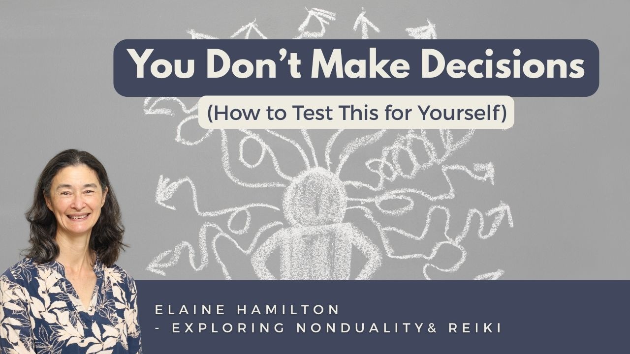 You Don't Make Decisions (and How to Test this for Yourself)