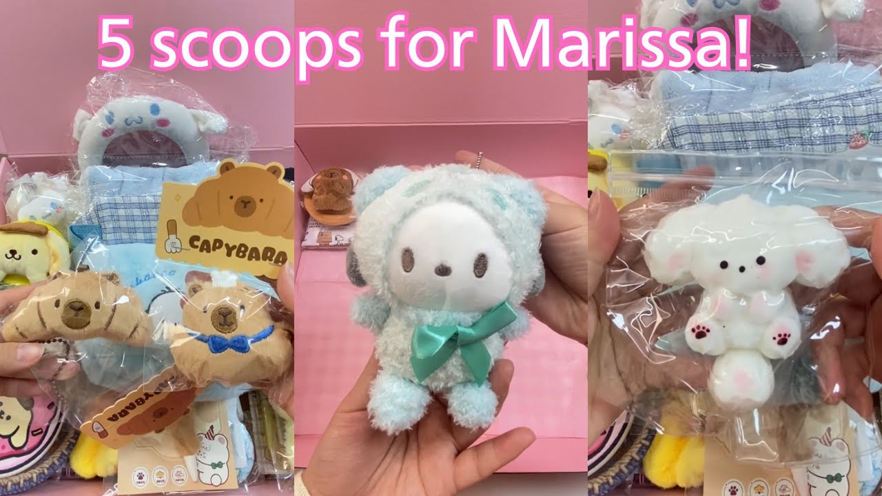 5 scoops order for Marissa! This is for her daughter Lexi!