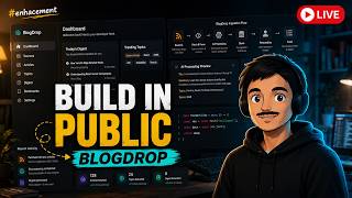 🚀 Building BlogDrop Live | #Day07 - Backend Development & Feature Implementation