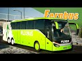 РЕЙС В СОЛНЕЧНЫЙ ЗИМНИЙ ДЕНЬ. ШТУТГАРТ - КОНСТАНЦ - Fernbus Simulator [#3]