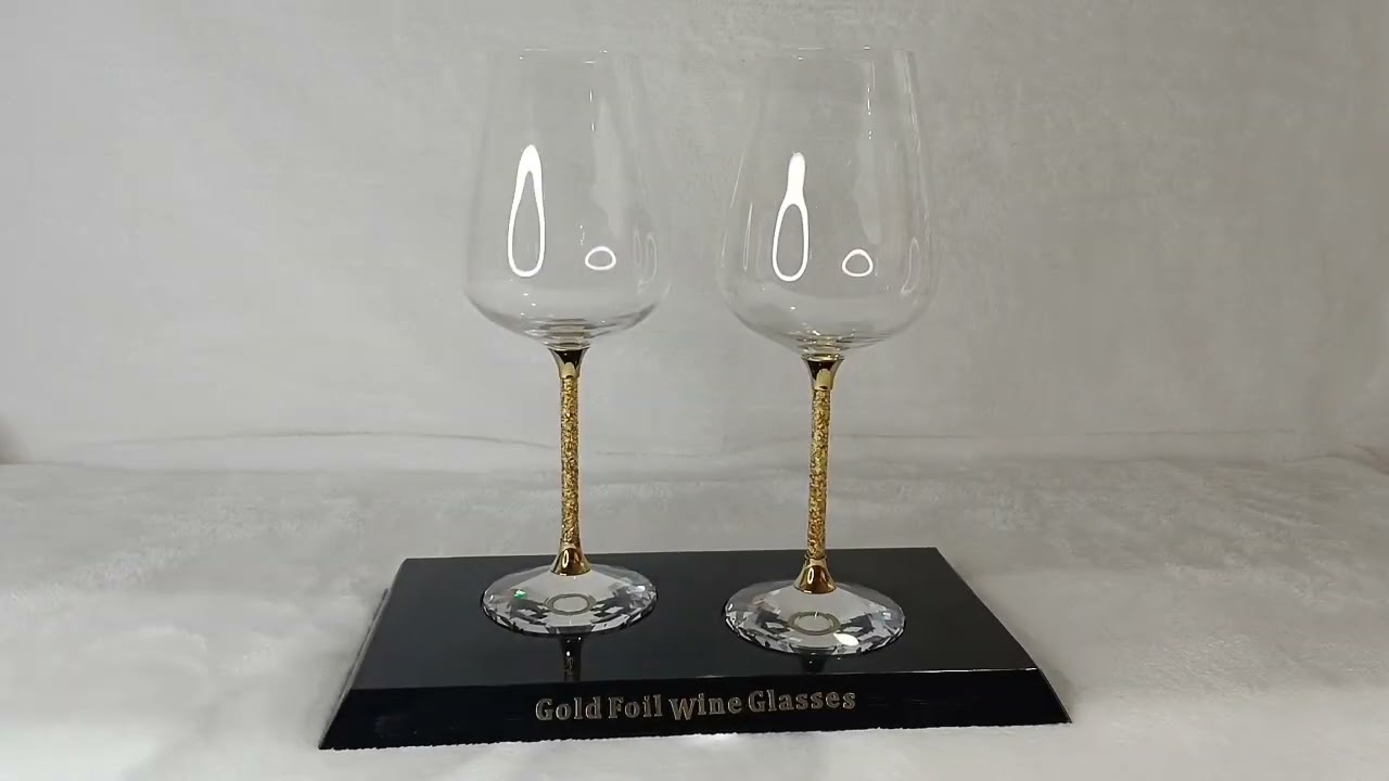 Sip in style ✨ Gold foil accents to elevate every toast.