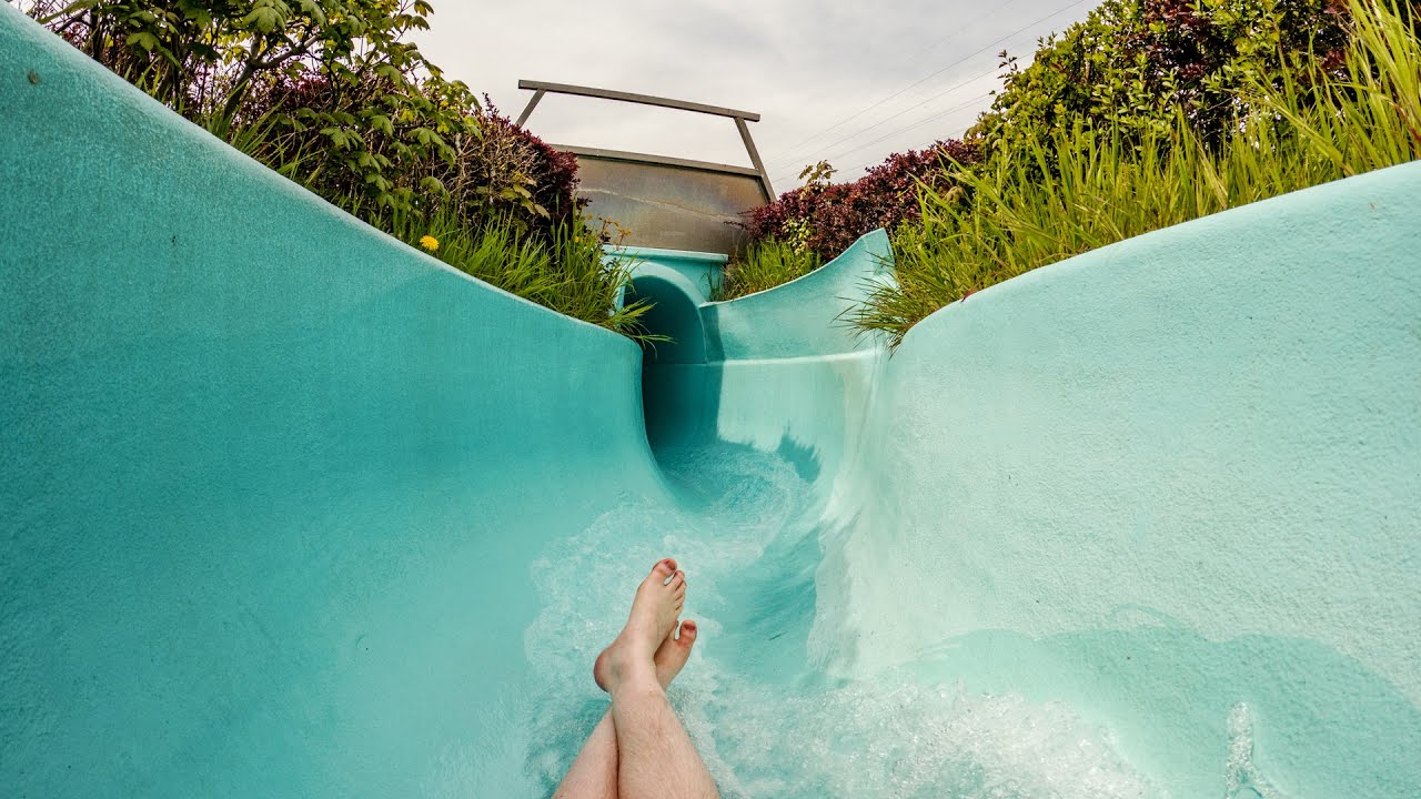 Winding Body Slide at Freizeitbad Geesthacht [New Layout]