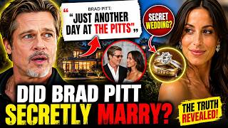 BRAD PITT SECRETLY MARRIED INES DE RAMON? The “PITTS” Slip That Started It All!