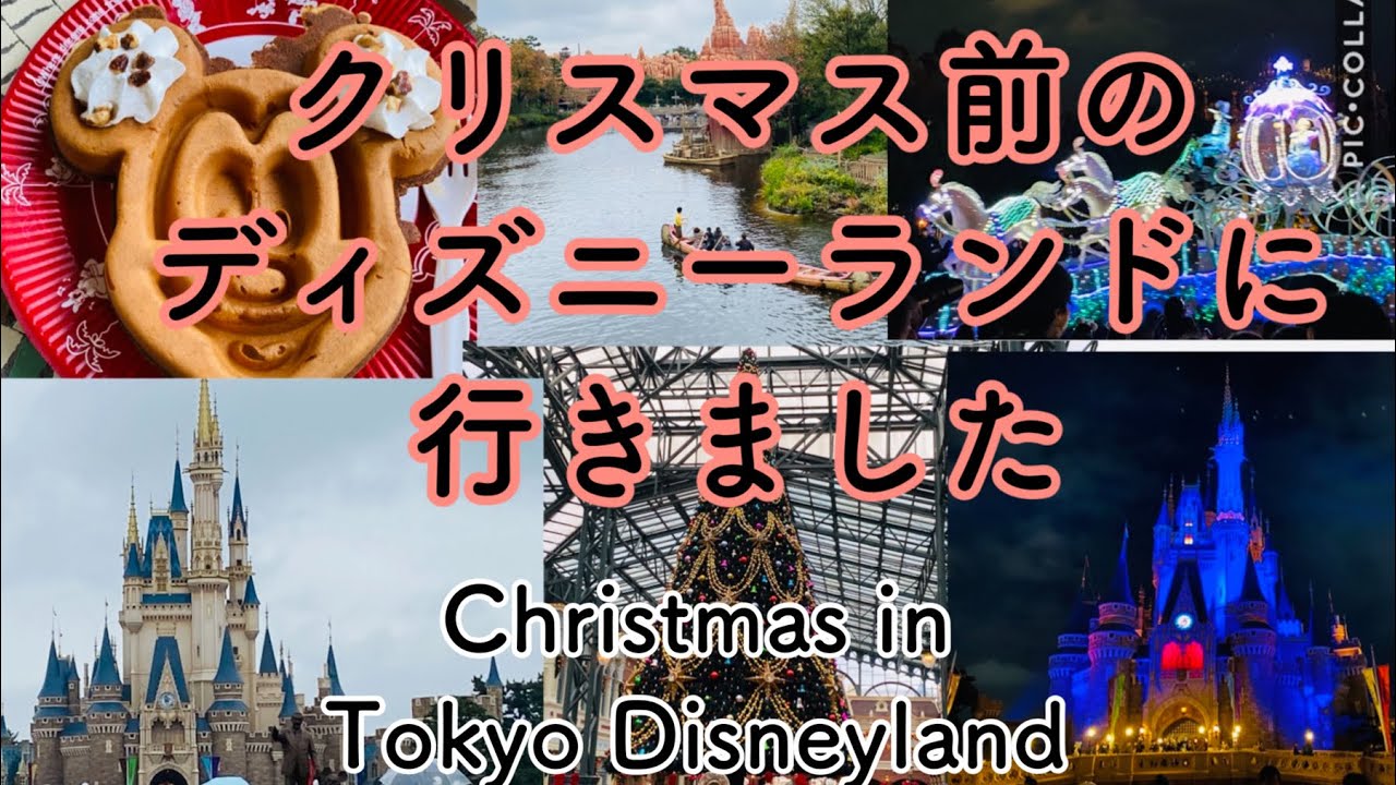 雨天でガラガラのディズニーランド アトラクションに並ばなくて良くてラッキーでした 旧友と再会 クリスマス前だけど意外と普段通りのディズニー ミッキーワッフル ローストビーフ ハンバーグオムライス Youtube
