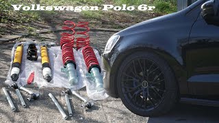 LOWERING a CAR in 6 MINUTES | Polo 6R | StreetFluence