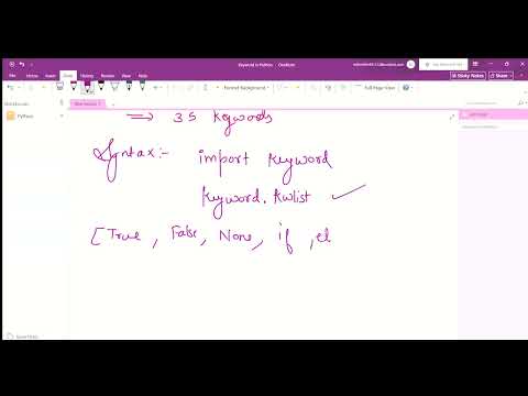 Python Keywords Tutorial for Beginners