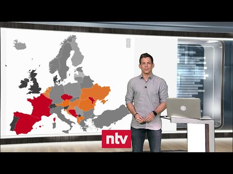 Aktuelle Zahlen zur Corona-Krise - Infektionsentwicklung vielerorts in Europa dramatisch | ntv