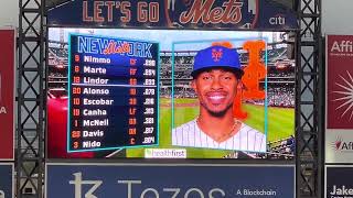 New York Mets vs Seattle Mariners Starting Lineups