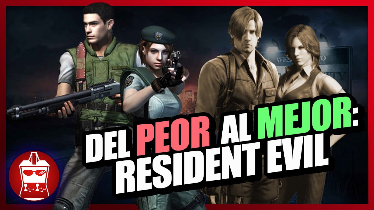 RESIDENT EVIL de lo PEOR a lo MEJOR ( ¿o todos son una joya? ) | AtomiK ...