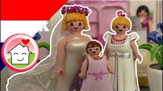 Playmobil filmpje Nederlands Mega Pack Bruiloft met familie Huizer