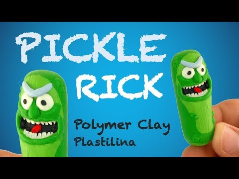 PICKLE RICK (Rick and Morty) - Polymer Clay Tutorial