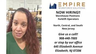 We are Hiring in NJ!