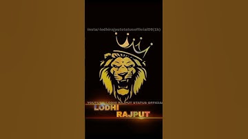 lodhi rajput||new lodhi rajput status #rajputana #lodhirajput