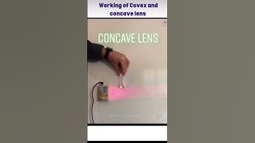 working of concave and convex lens