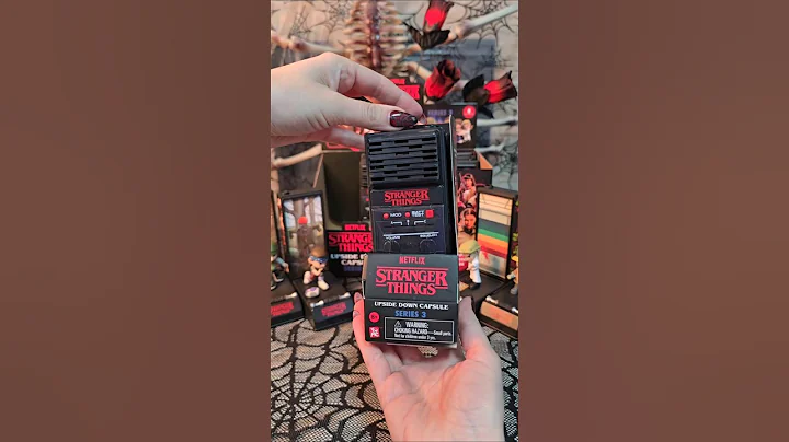 part 3🔥Unboxing 2x YuMe Stranger Things Upside Down Capsule series 3 💮