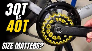 30T vs 40T: Why Your Front Chainring Matters
