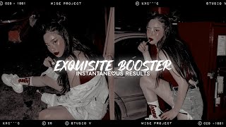 〄 exquisite booster ⌗ get the most immediate results ever｡