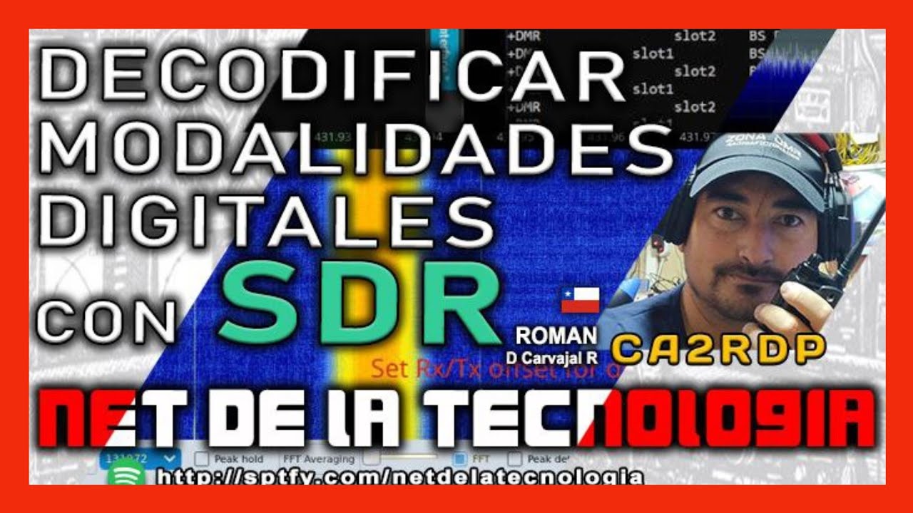 SDR CON DSD+ DECODIFICANDO MODOS DMR NXDN ENTRE OTROS ...