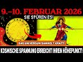 ACHTUNG! KOSMISCHE SPANNUNG STEIGT! 9.–10. Feb – das Universum sammelt KRAFT für den WANDEL!