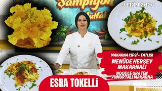 MAKARNANIN 4 ŞAŞIRTAN HALİ! NOODLE GRATEN, YUMURTALI MAKARNA, MAKARNA CİPSİ VE MAKARNA TATLISI