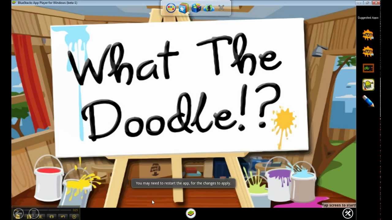 Play What the doodle (pictionary like game) on PC - YouTube
