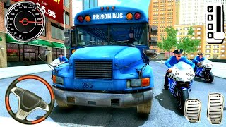 Prison bus simulator 3d driving-Police airplane simulator:Prison transport Game|Android games screenshot 5
