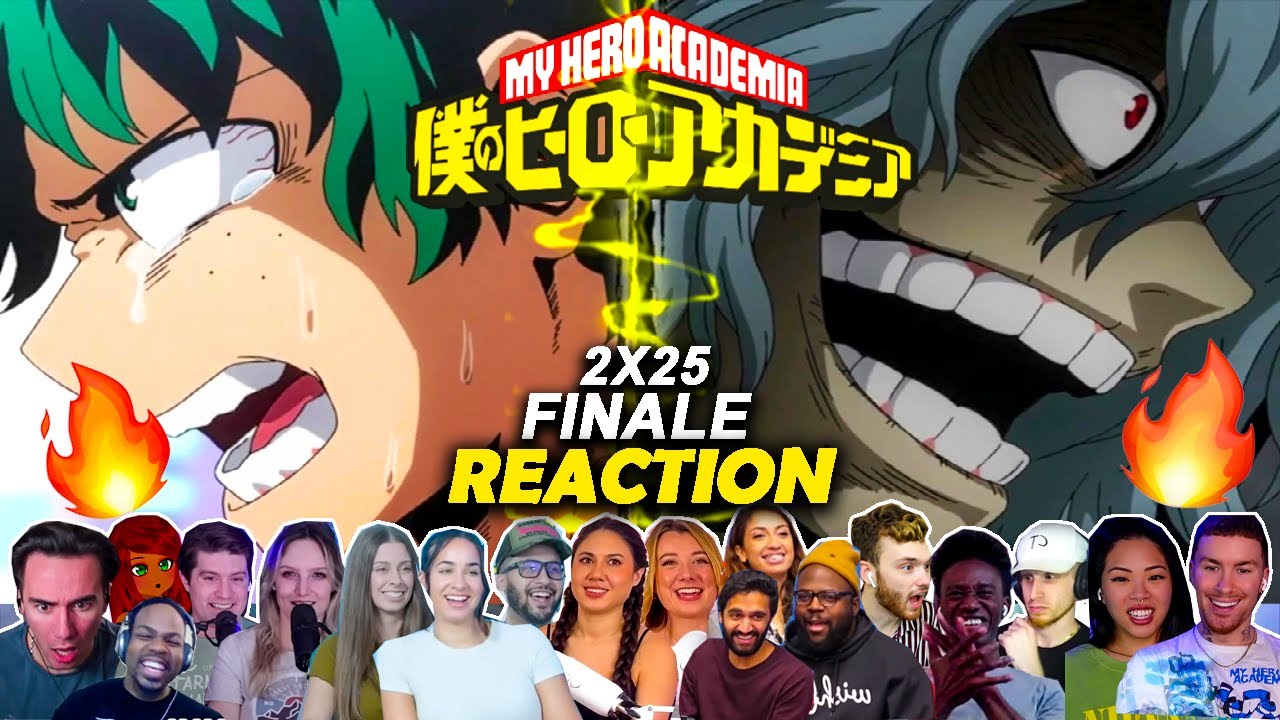 Встреча Деку и Шигараки! Финал второго сезона! 🔥 Реакция на «Встречу» из «Моей геройской академии...
