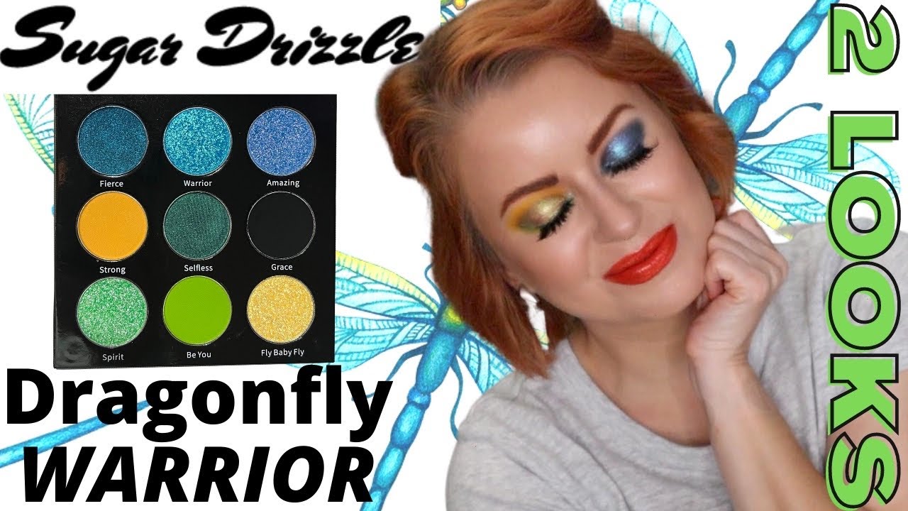 Sugar Drizzle DragonFly Warrior Palette Review + 2 Looks | Steff's Beauty Stash