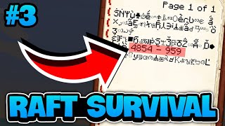 LANETLİ KİTABI BULDUK! | Minecraft Raft Survival #3