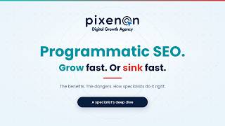 Programmatic SEO: grow fast, or sink fast