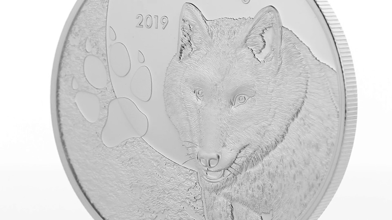 2019 Predator: Canis Lupus (AllCollect) silver bullion coin