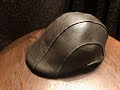 Make a All Leather Hunting cap.　オールレザーハンチング帽