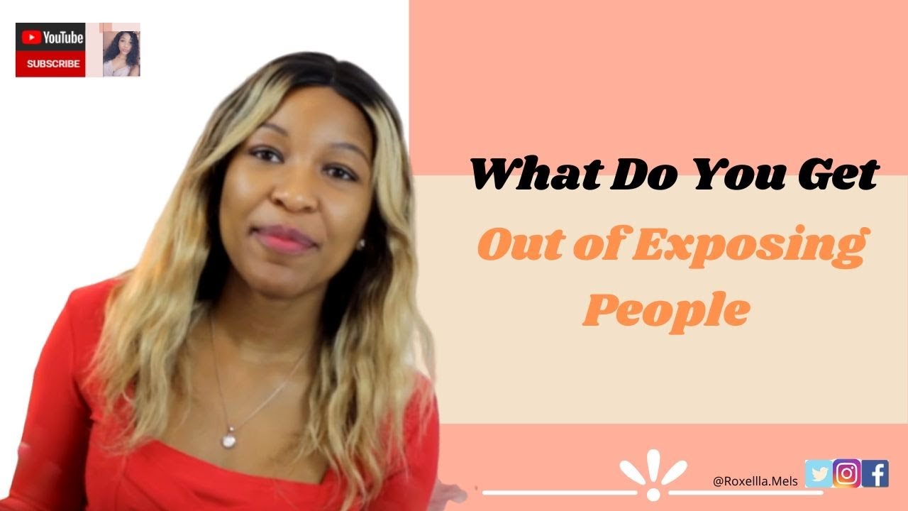 What Do You Get Out of Exposing People? #investing #buildwealth # ...