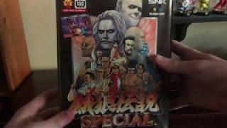 Fatal Fury Special Neo Geo AES Unboxing Samurai Shodown Unboxing For Neo Geo Aes