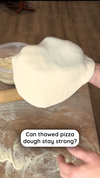 Freezing Dough = Freezing Time: Perfect Pizza Prep! 🕒❄️🍕 #PizzaTips