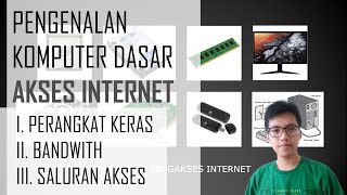 Materi TIK Informatika Akses Internet Perangkat Keras, Bandwith, Saluran Akses | 2020