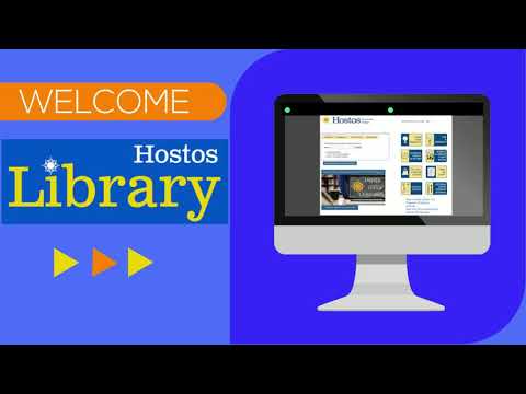 Hostos Library Spring 2021 orientation