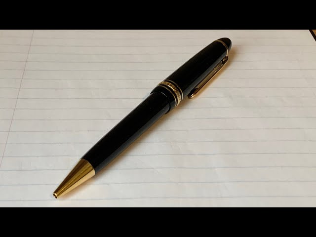 Mont Blanc Meisterstück review - YouTube