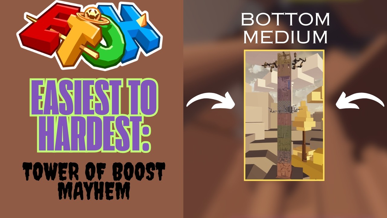 Tower of Boost Mayhem (EToH Easiest to Hardest #21) - YouTube