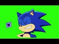 Sonic Being Smug Green Screen Chroma Key 
