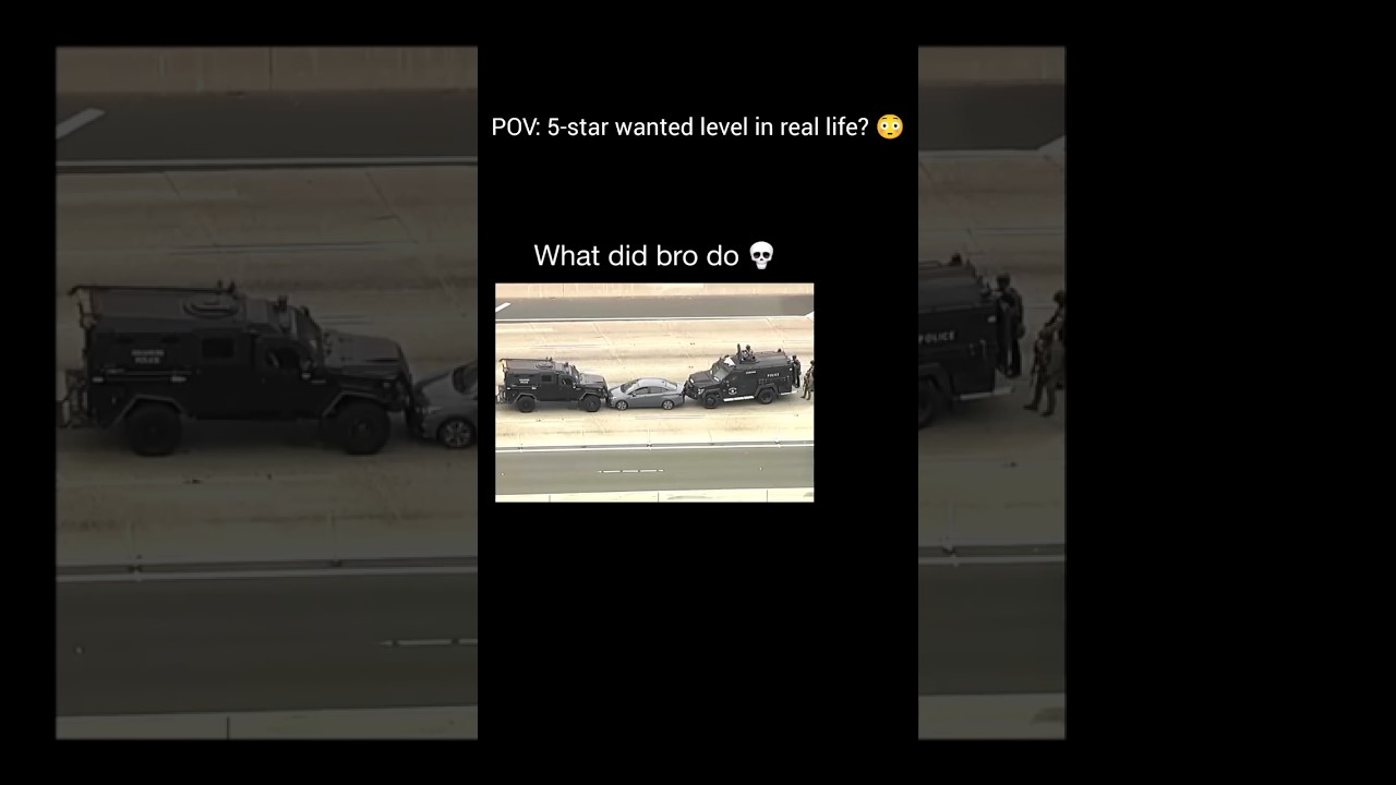POV: 5-star wanted level in real life? 😳